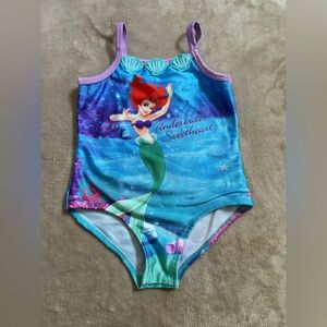 Disney Blue and Purple Little Mermaid Swimsuit
